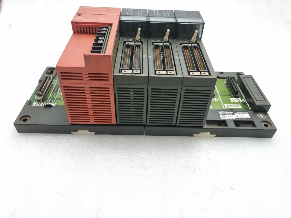 Mitsubishi Melsec A1S61P, A1SX42, A1SX42, A1SY42 & A1S65B Plc Set